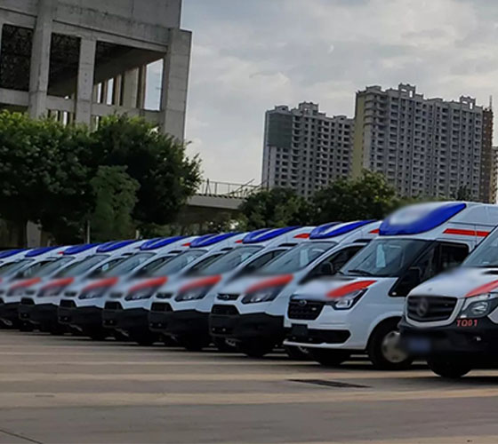 周至县服务车队展示