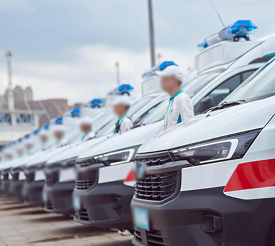 周至县服务车队展示